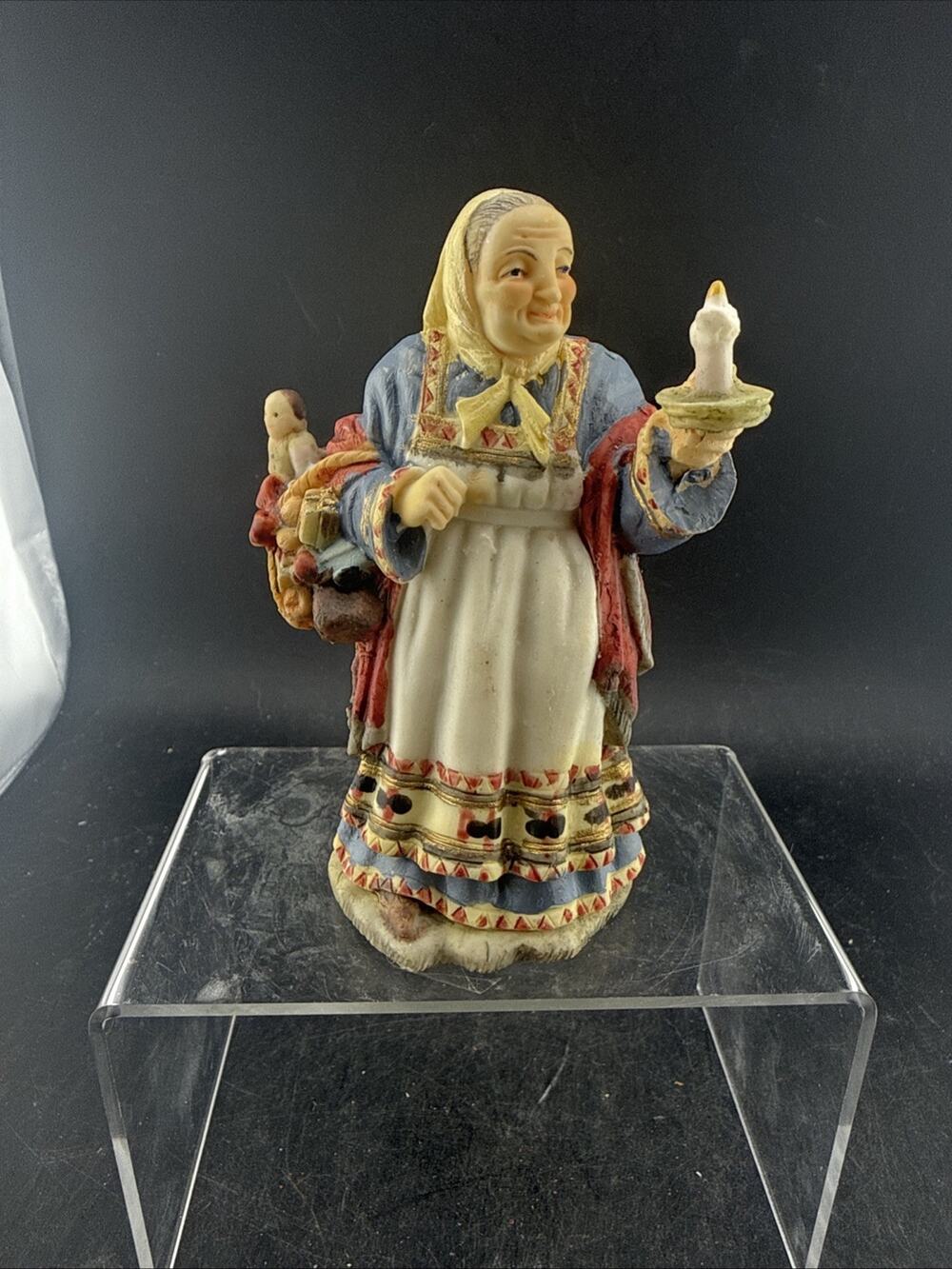 Vintage International Santa Collection Babouschka #SC03 Woman Figurine 1992